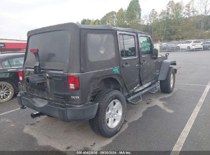 Lot #2996535094 2017 JEEP WRANGLER UNLIMITED SPORT 4X4