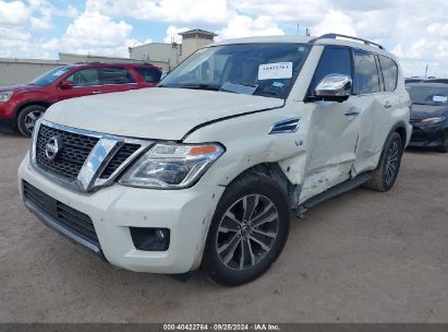 Lot #2978106857 2020 NISSAN ARMADA SL 2WD