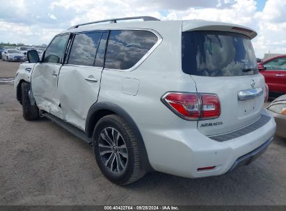 Lot #2978106857 2020 NISSAN ARMADA SL 2WD