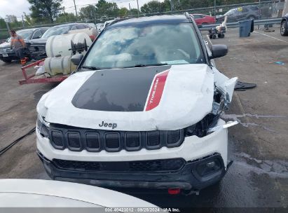 Lot #2992827636 2022 JEEP COMPASS TRAILHAWK 4X4