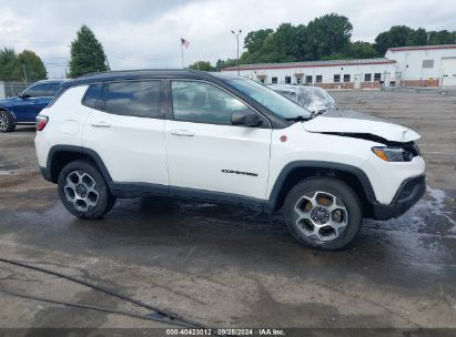 Lot #2992827636 2022 JEEP COMPASS TRAILHAWK 4X4