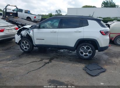 Lot #2992827636 2022 JEEP COMPASS TRAILHAWK 4X4