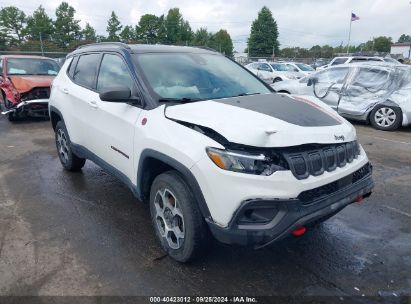 Lot #2992827636 2022 JEEP COMPASS TRAILHAWK 4X4