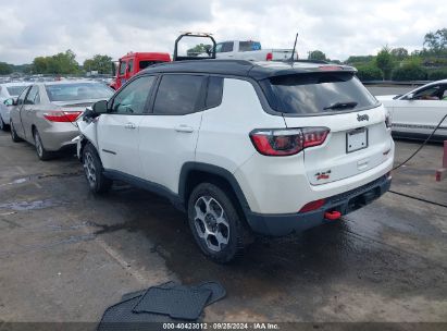 Lot #2992827636 2022 JEEP COMPASS TRAILHAWK 4X4