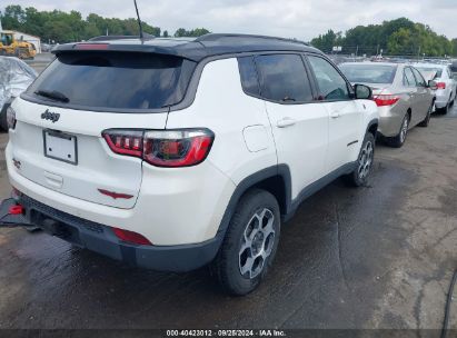 Lot #2992827636 2022 JEEP COMPASS TRAILHAWK 4X4