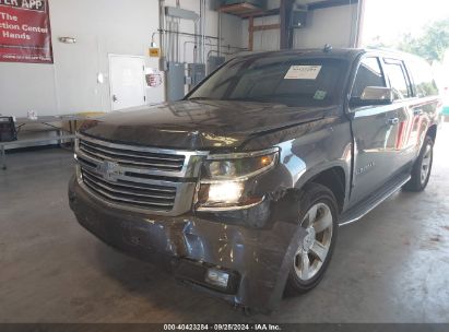 Lot #2992830718 2015 CHEVROLET SUBURBAN 1500 LTZ