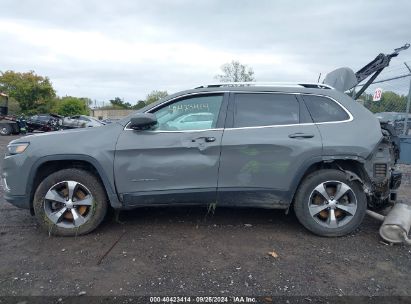 Lot #2996535090 2019 JEEP CHEROKEE LIMITED 4X4