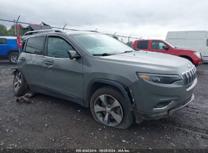 Lot #2996535090 2019 JEEP CHEROKEE LIMITED 4X4