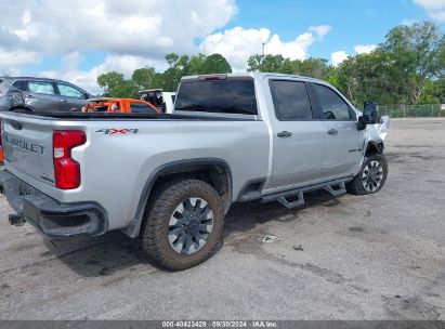 Lot #3058082914 2020 CHEVROLET SILVERADO 2500HD 4WD  STANDARD BED CUSTOM