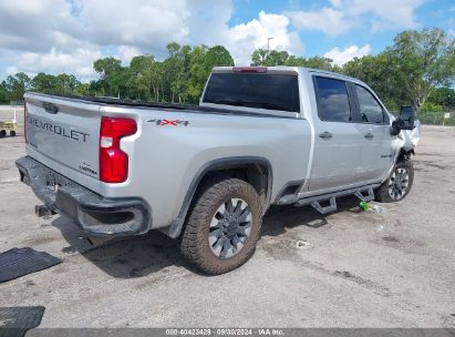 Lot #3058082914 2020 CHEVROLET SILVERADO 2500HD 4WD  STANDARD BED CUSTOM