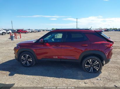 Lot #3007846312 2023 CHEVROLET TRAILBLAZER FWD LT