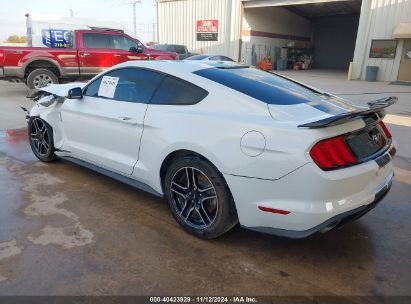 Lot #2978106854 2020 FORD MUSTANG ECOBOOST PREMIUM FASTBACK