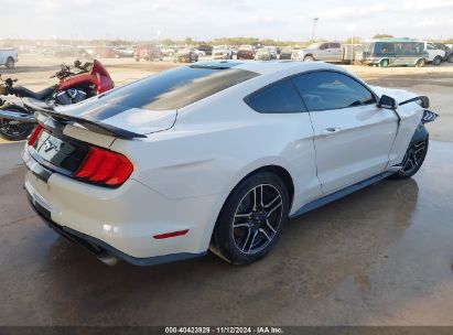 Lot #2978106854 2020 FORD MUSTANG ECOBOOST PREMIUM FASTBACK