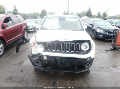 Lot #2996535093 2018 JEEP RENEGADE LATITUDE FWD