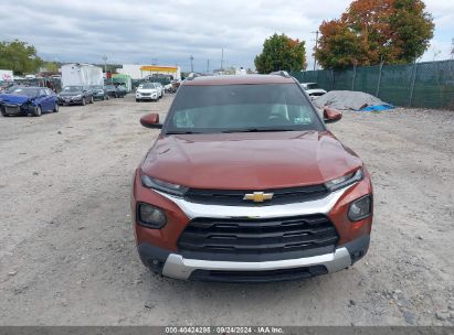 Lot #2992818201 2021 CHEVROLET TRAILBLAZER FWD LT