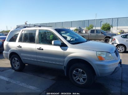 Lot #2992833298 2005 HONDA PILOT EX-L