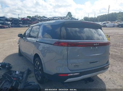 Lot #2997778129 2022 KIA CARNIVAL MPV EX