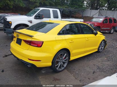 Lot #2997778130 2017 AUDI S3 2.0T PREMIUM PLUS