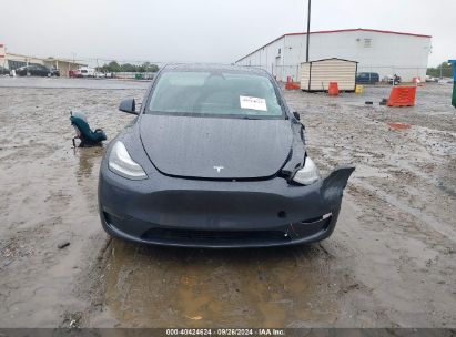 Lot #2996535079 2023 TESLA MODEL Y AWD/LONG RANGE DUAL MOTOR ALL-WHEEL DRIVE