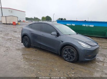 Lot #2996535079 2023 TESLA MODEL Y AWD/LONG RANGE DUAL MOTOR ALL-WHEEL DRIVE