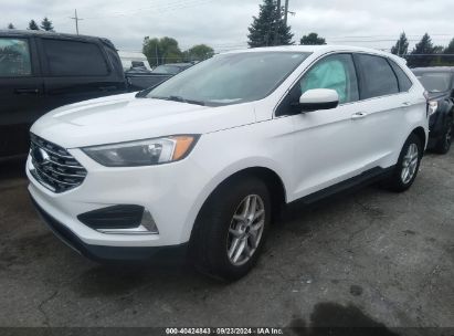 Lot #2996535078 2022 FORD EDGE SEL