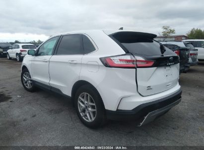 Lot #2996535078 2022 FORD EDGE SEL