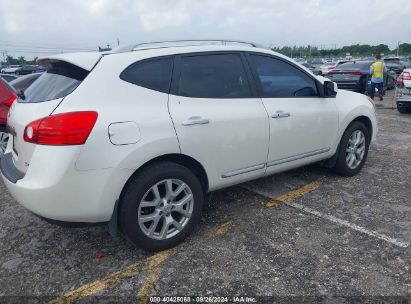 Lot #3035077578 2012 NISSAN ROGUE SV W/SL PKG