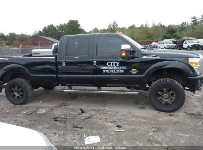 Lot #2996535081 2016 FORD F-350 LARIAT