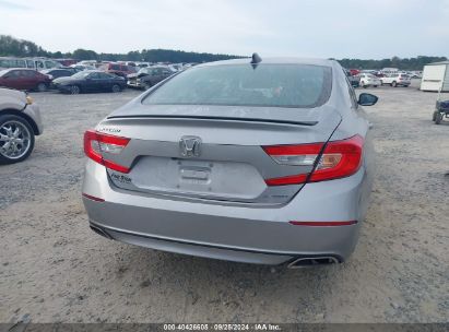 Lot #2992827594 2022 HONDA ACCORD SPORT