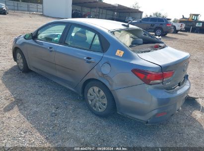 Lot #2992830709 2020 KIA RIO S