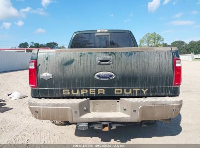 Lot #3033210660 2012 FORD F-250 LARIAT