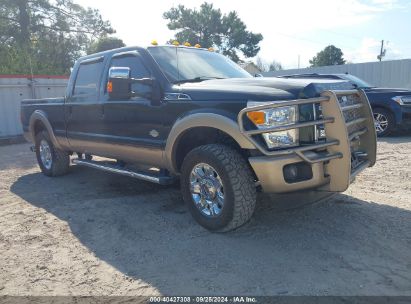 Lot #3033210660 2012 FORD F-250 LARIAT