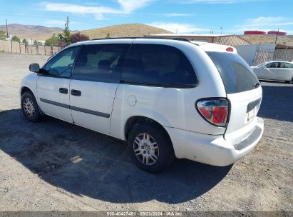 Lot #2992820765 2007 DODGE GRAND CARAVAN SE