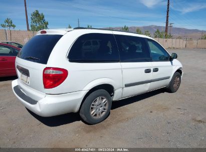 Lot #2992820765 2007 DODGE GRAND CARAVAN SE