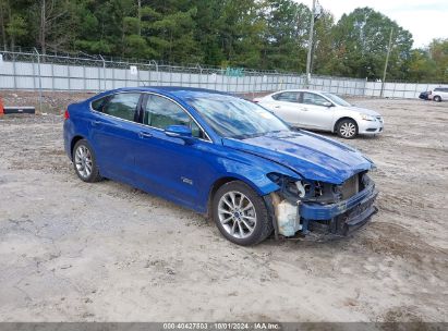 Lot #2996535069 2017 FORD FUSION ENERGI TITANIUM