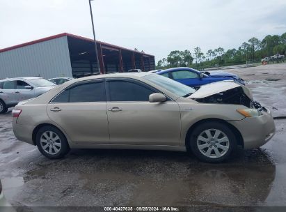 Lot #2995286102 2009 TOYOTA CAMRY HYBRID