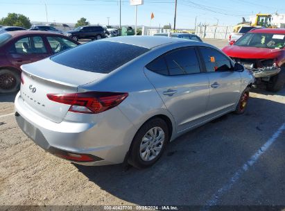 Lot #2992831821 2020 HYUNDAI ELANTRA SE