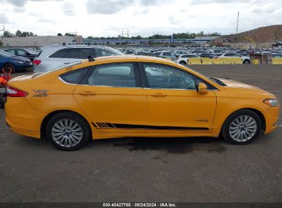 Lot #2997777797 2015 FORD FUSION HYBRID SE