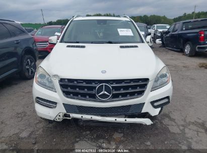 Lot #2992835238 2012 MERCEDES-BENZ ML 350 4MATIC