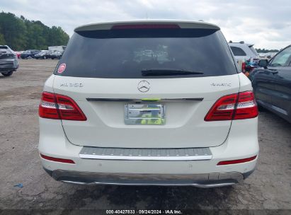 Lot #2992835238 2012 MERCEDES-BENZ ML 350 4MATIC