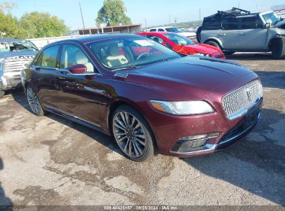 Lot #3056473388 2017 LINCOLN CONTINENTAL SELECT