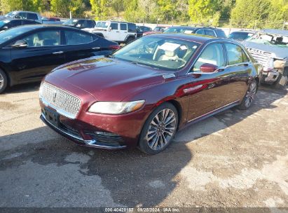 Lot #3056473388 2017 LINCOLN CONTINENTAL SELECT