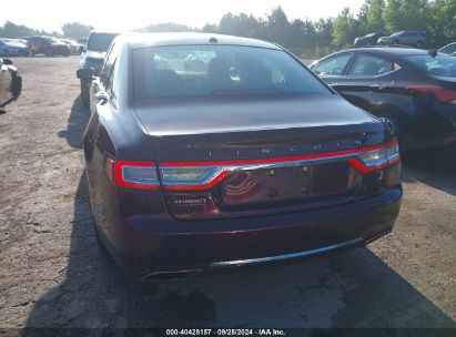 Lot #3056473388 2017 LINCOLN CONTINENTAL SELECT