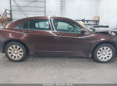 Lot #3035087173 2013 CHRYSLER 200 LX