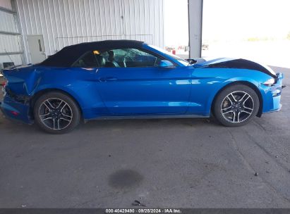 Lot #2992830705 2021 FORD MUSTANG ECOBOOST PREMIUM