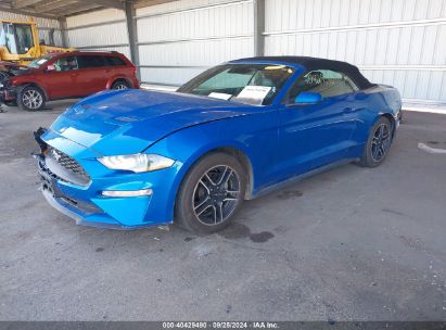 Lot #2992830705 2021 FORD MUSTANG ECOBOOST PREMIUM