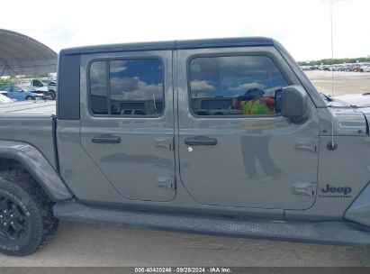 Lot #2992830697 2022 JEEP GLADIATOR TEXAS TRAIL 4X4