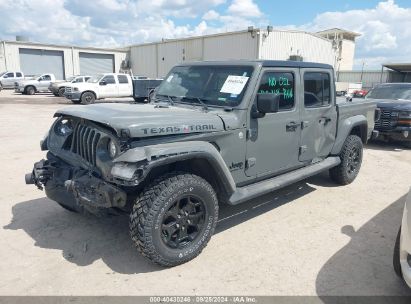 Lot #2992830697 2022 JEEP GLADIATOR TEXAS TRAIL 4X4