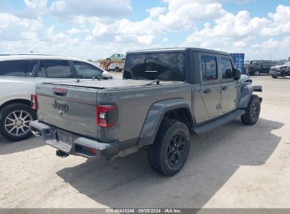 Lot #2992830697 2022 JEEP GLADIATOR TEXAS TRAIL 4X4