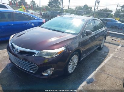 Lot #2992827552 2014 TOYOTA AVALON HYBRID XLE TOURING